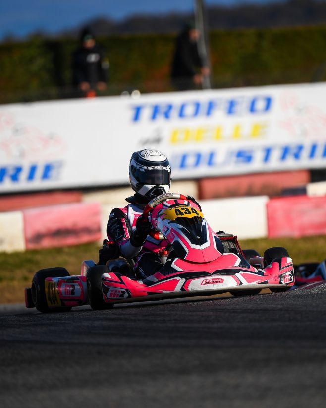 After the heats, Ferrari and Samczyk will start from pole position in the OKN and OK Junior prefinals at South Garda...